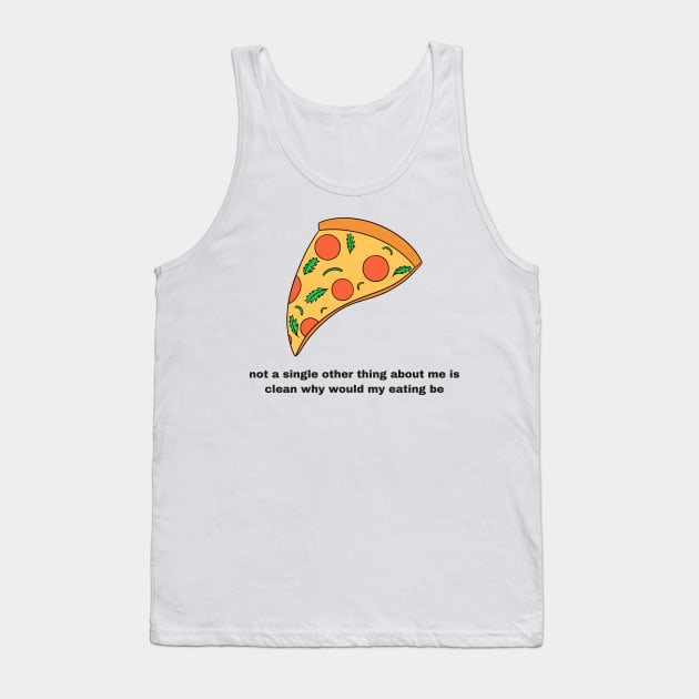 Clean Eating Tank Top by flopculture